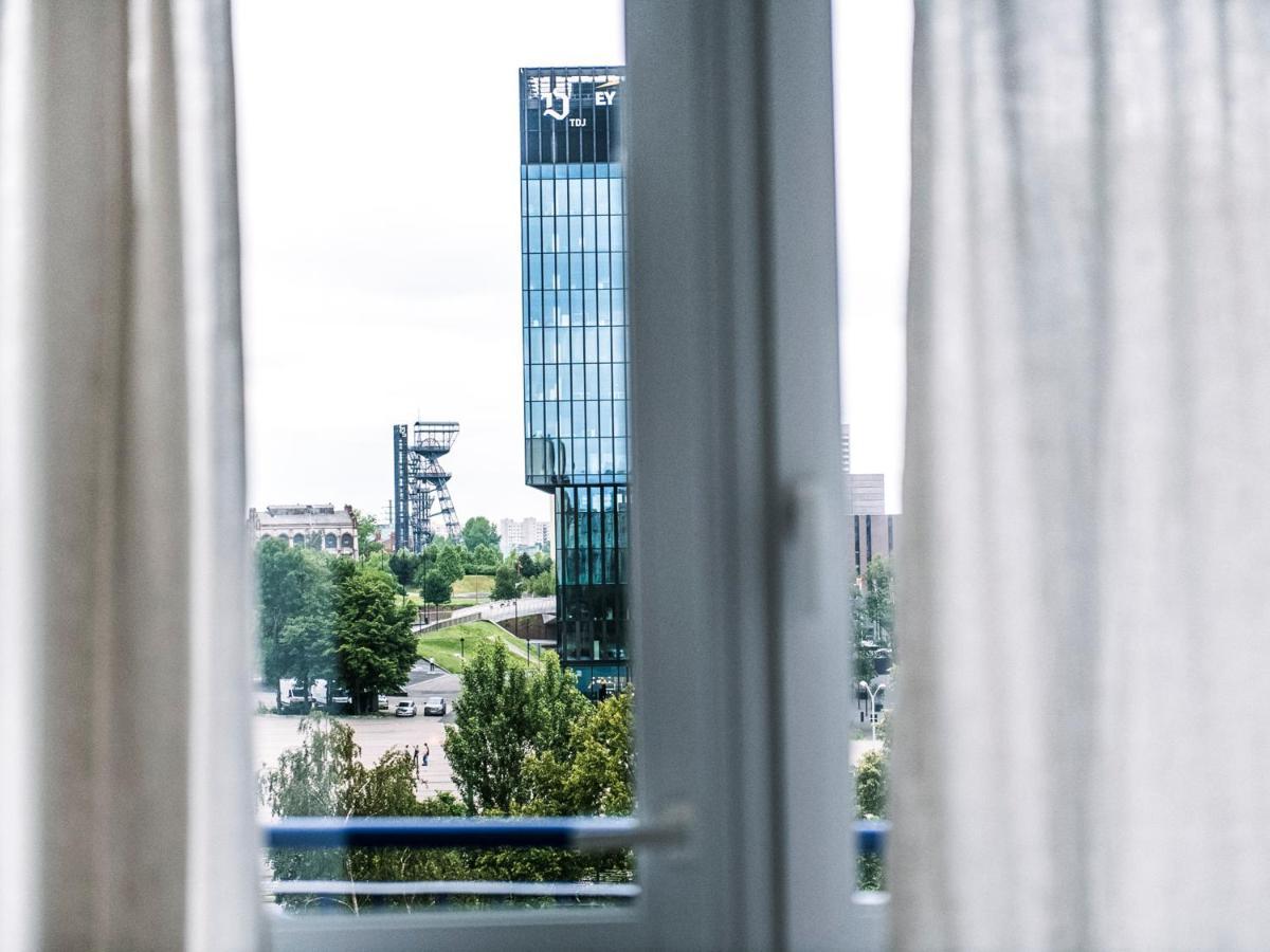 Pastel Blue Silesian Place Apartments Катовице Экстерьер фото